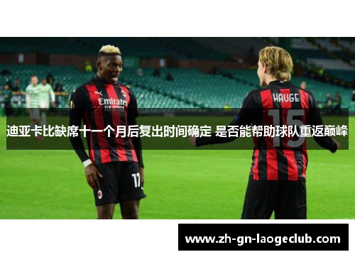 迪亚卡比缺席十一个月后复出时间确定 是否能帮助球队重返巅峰